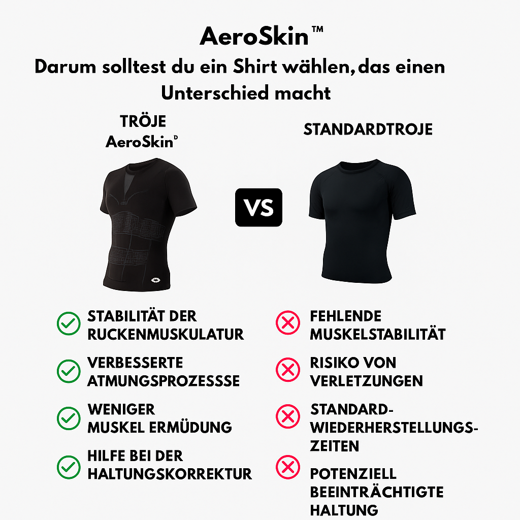 AeroSkin™ – Atmungsaktives Performance-Shirt
