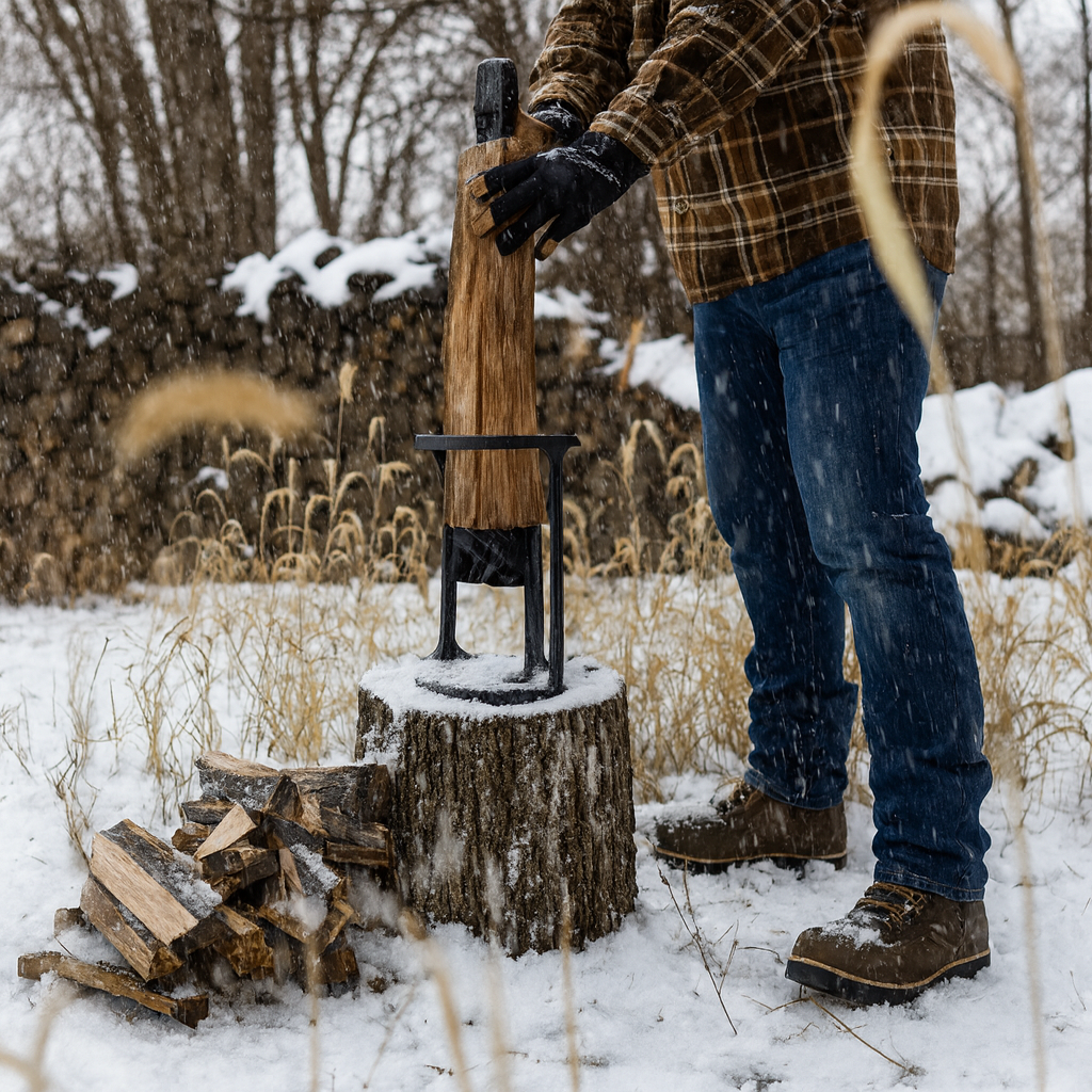 SplitForge™ – Langlebiger Manuelle Holzspalter mit Einfachem Gebrauch