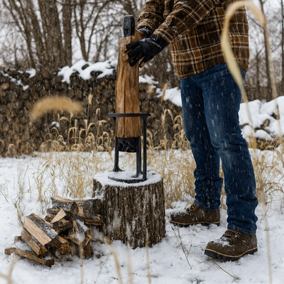 SplitForge™ – Langlebiger Manuelle Holzspalter mit Einfachem Gebrauch
