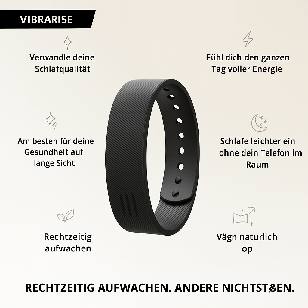 VibraRise™ – Dein stiller Begleiter für den perfekten Morgen