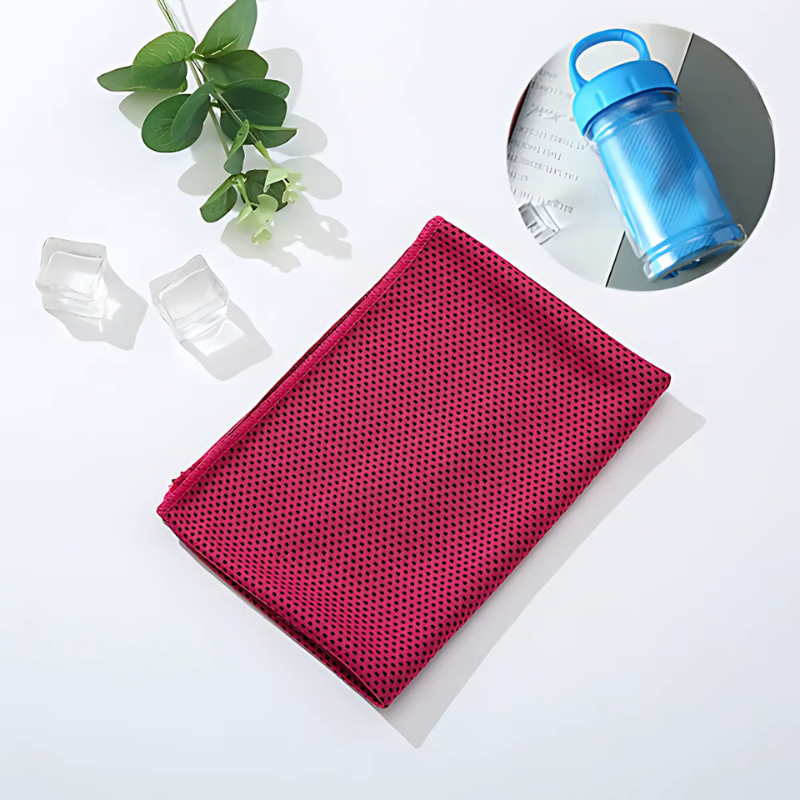 ChillMate™ – Wiederverwendbares und Tragbares Kühltuch