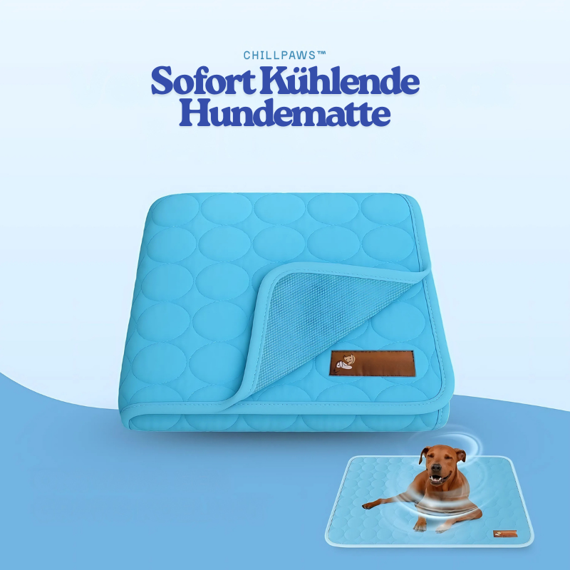 ChillPaws™ – Sofort Kühlende Hundematte