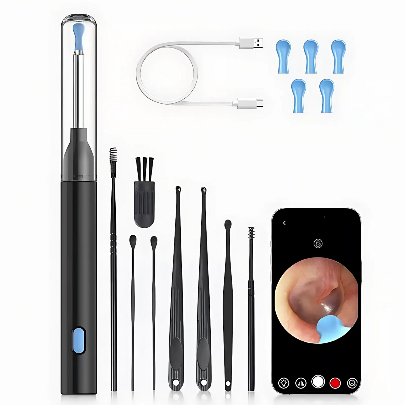 ClearEar™ – HD Smart Ohrenschmalz-Entfernungsset