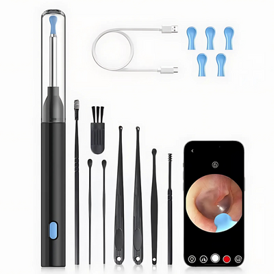 ClearEar™ – HD Smart Ohrenschmalz-Entfernungsset