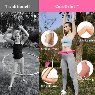 CoreOrbit™ – Intelligenter Abnehmbarer Gewichteter Hula-Hoop-Reifen
