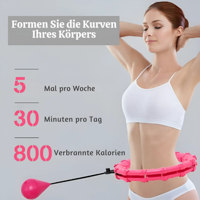 CoreOrbit™ – Intelligenter Abnehmbarer Gewichteter Hula-Hoop-Reifen