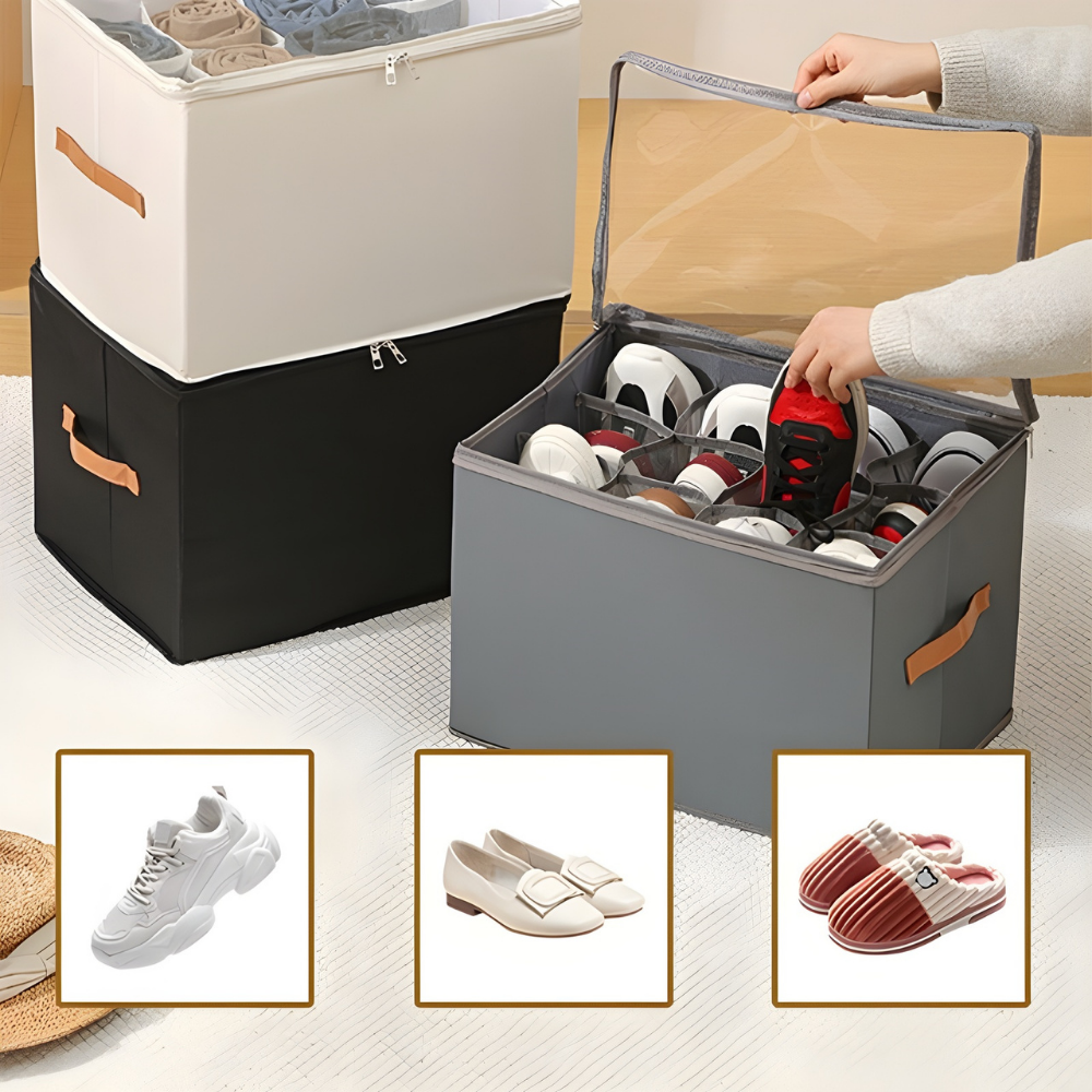CubiqBox™ – Faltbare Platzsparende Aufbewahrungsbox