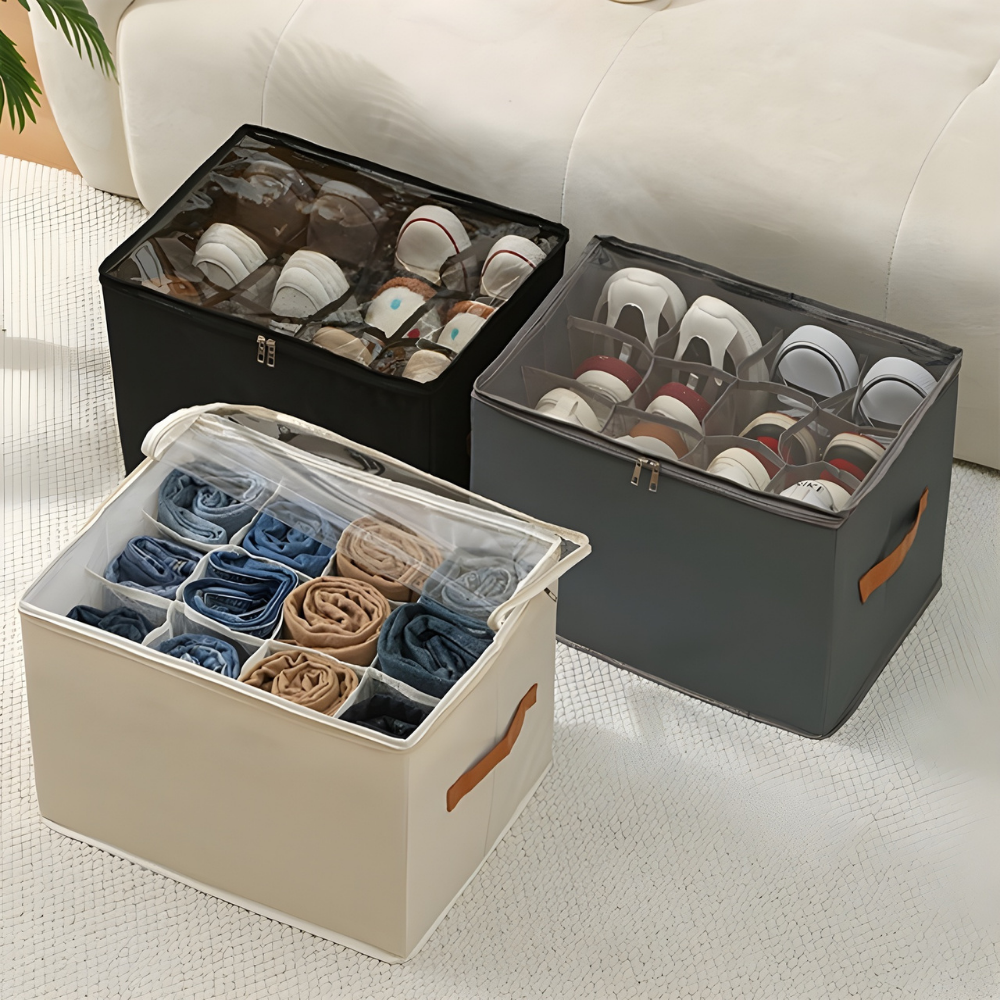 CubiqBox™ – Faltbare Platzsparende Aufbewahrungsbox