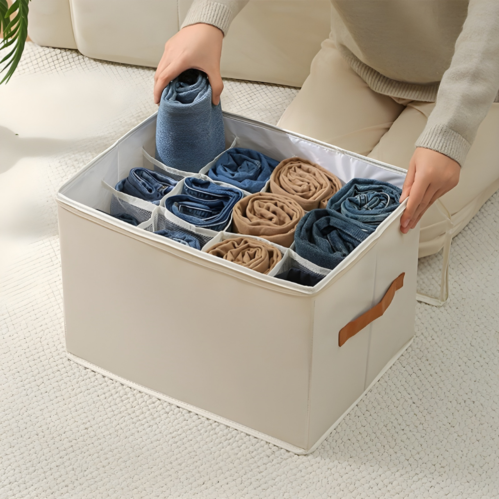 CubiqBox™ – Faltbare Platzsparende Aufbewahrungsbox