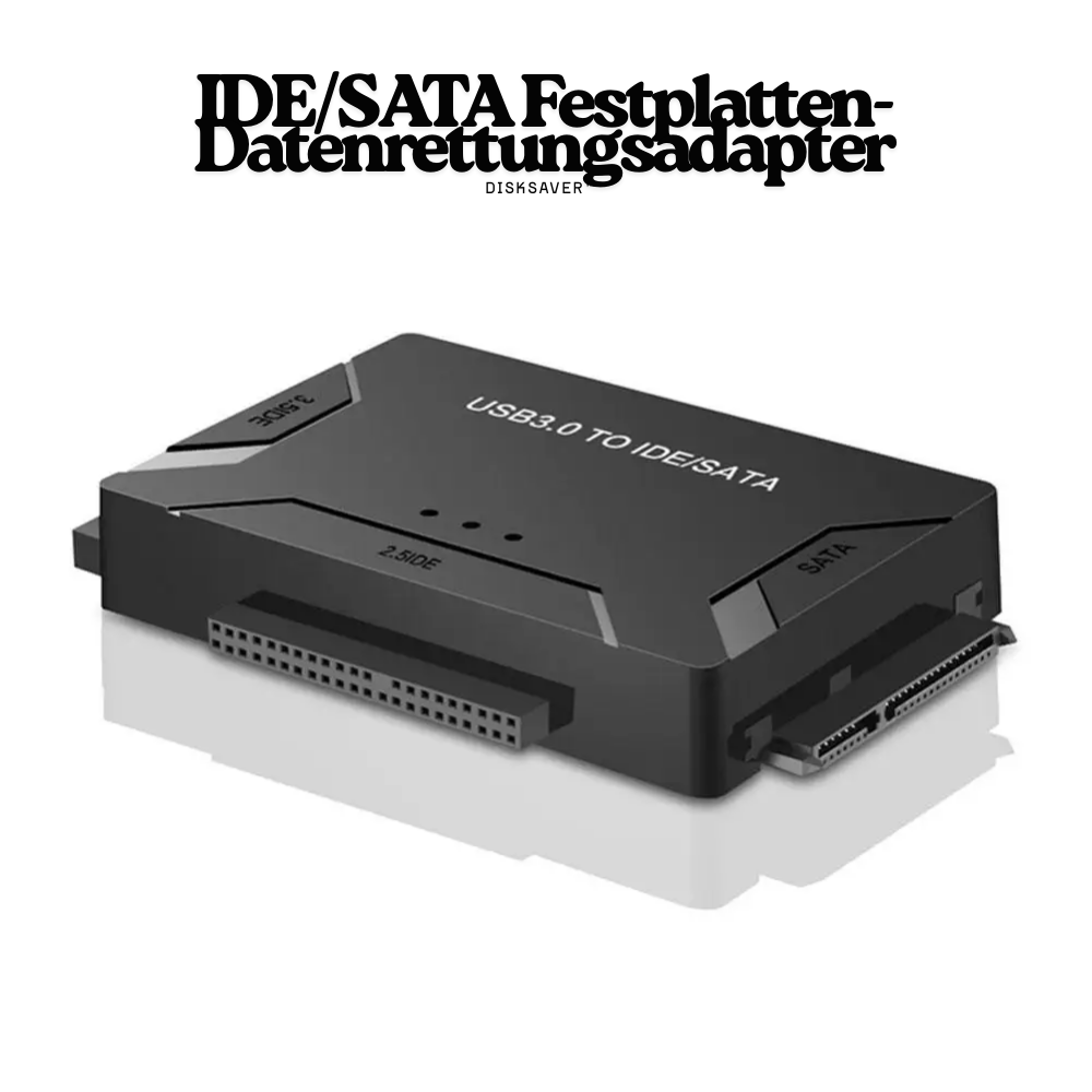DiskSaver™ – IDE/SATA Festplatten-Datenrettungsadapter