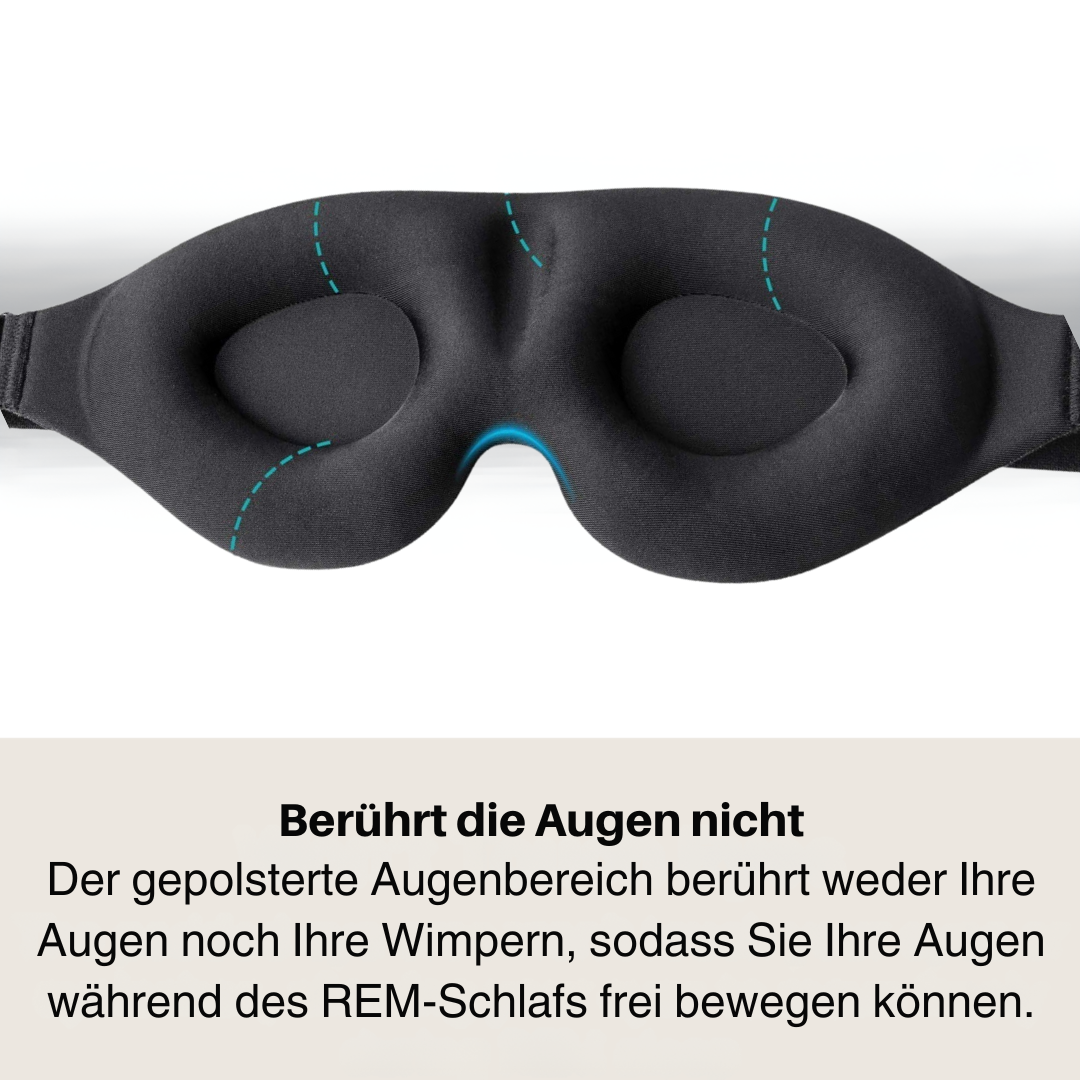 DreamHaven™ – Luxuriöse Augenmaske mit Lichtschutz