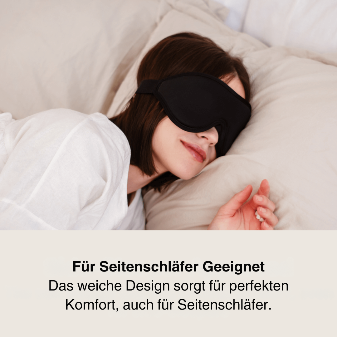 DreamHaven™ – Luxuriöse Augenmaske mit Lichtschutz