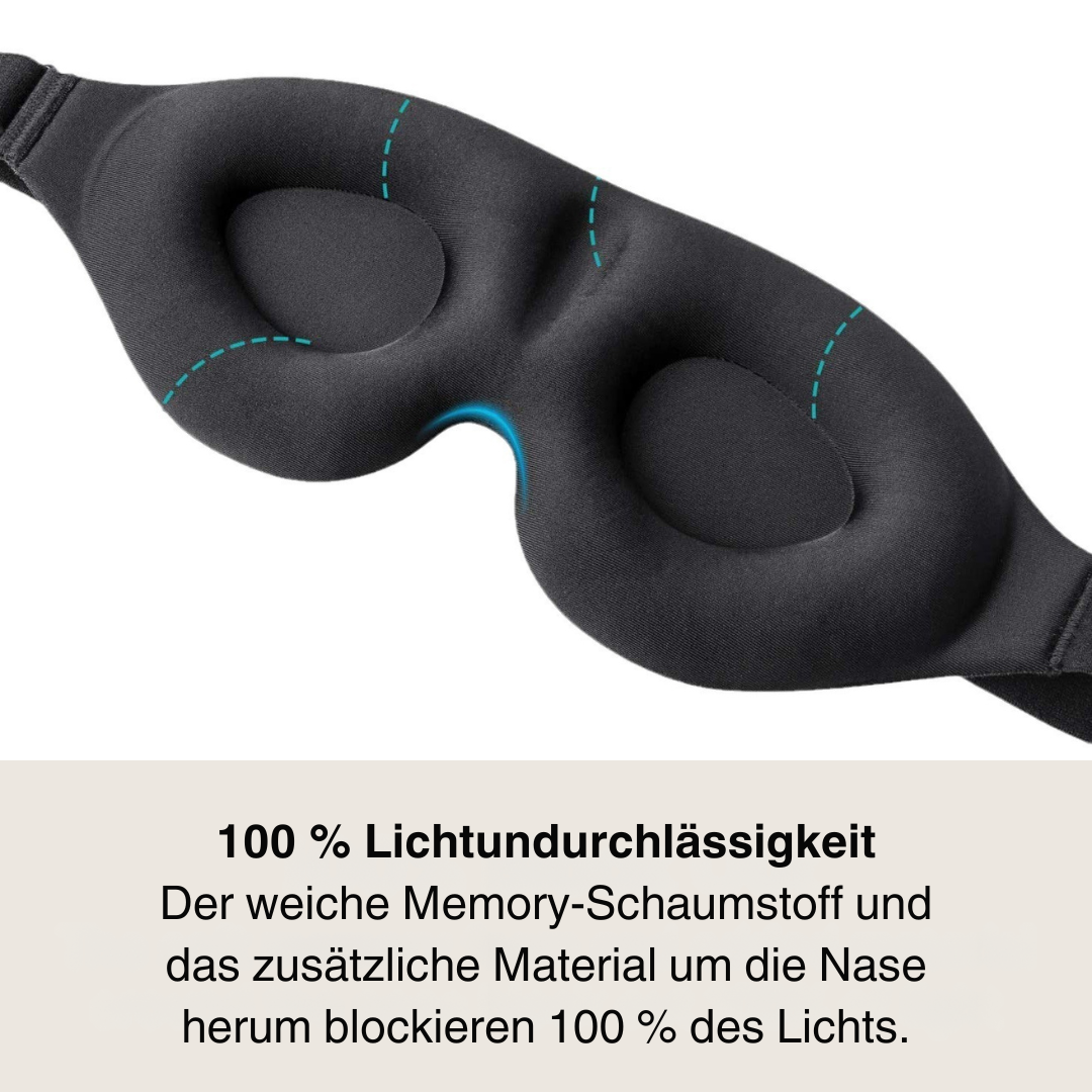 DreamHaven™ – Luxuriöse Augenmaske mit Lichtschutz