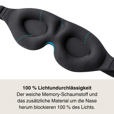 DreamHaven™ – Luxuriöse Augenmaske mit Lichtschutz