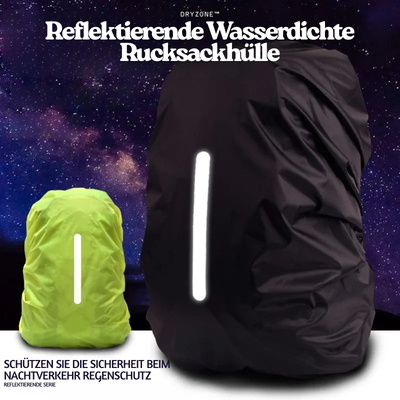 DryZone™ – Reflektierende Wasserdichte Rucksackhülle