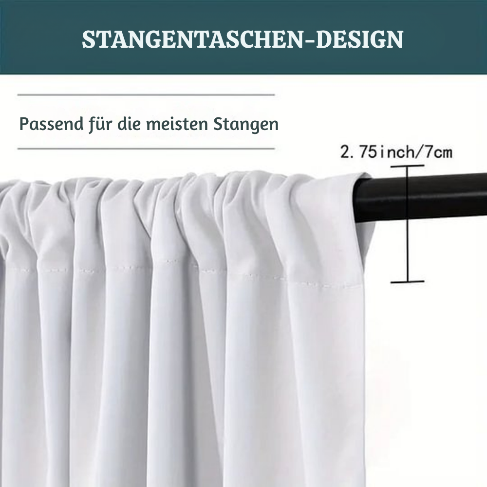 EverJolly™ – Eleganter Festlicher Weihnachtsvorhang