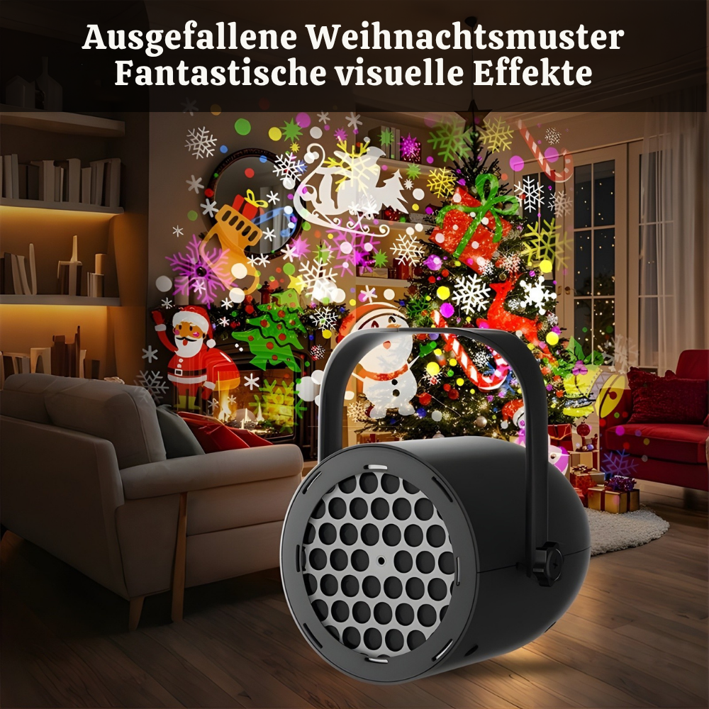 HoliGlow™ – USB Weihnachts Projektor Lampe
