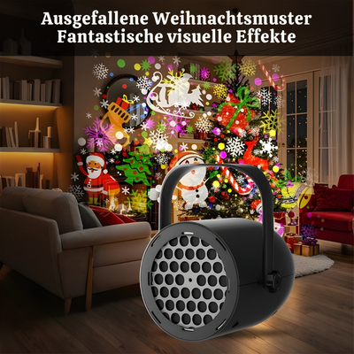 HoliGlow™ – USB Weihnachts Projektor Lampe