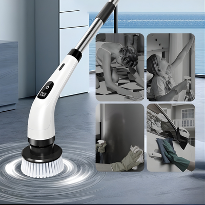 ScrubEase™ – Multifunktionale 9-in-1 Elektrische Reinigungsbürste