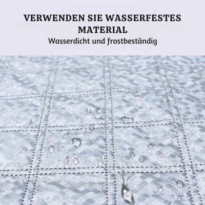 SnowSafe™ – Magnetische Frontscheibenabdeckung mit Schnee- und Sonnenschutz