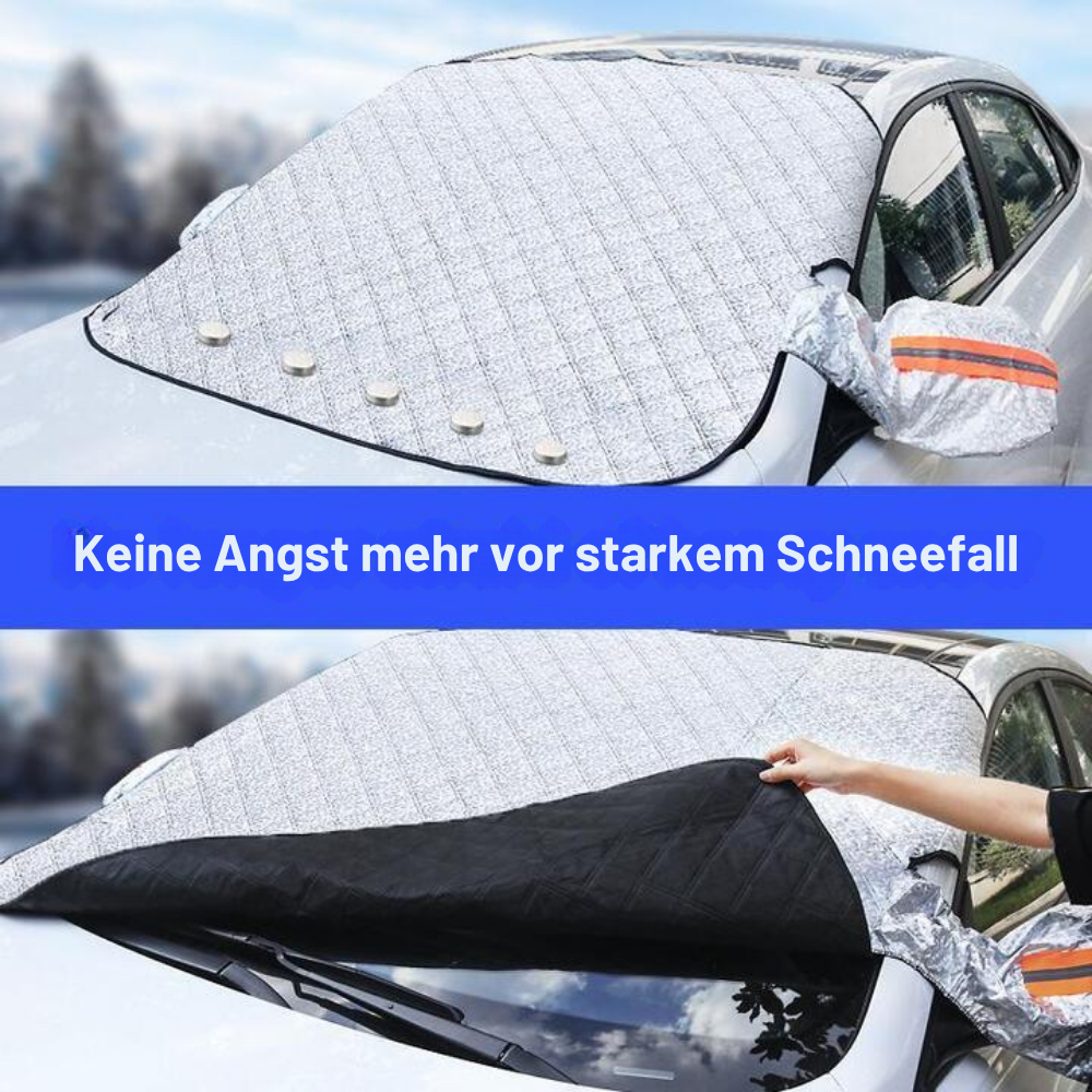 SnowSafe™ – Magnetische Frontscheibenabdeckung mit Schnee- und Sonnenschutz