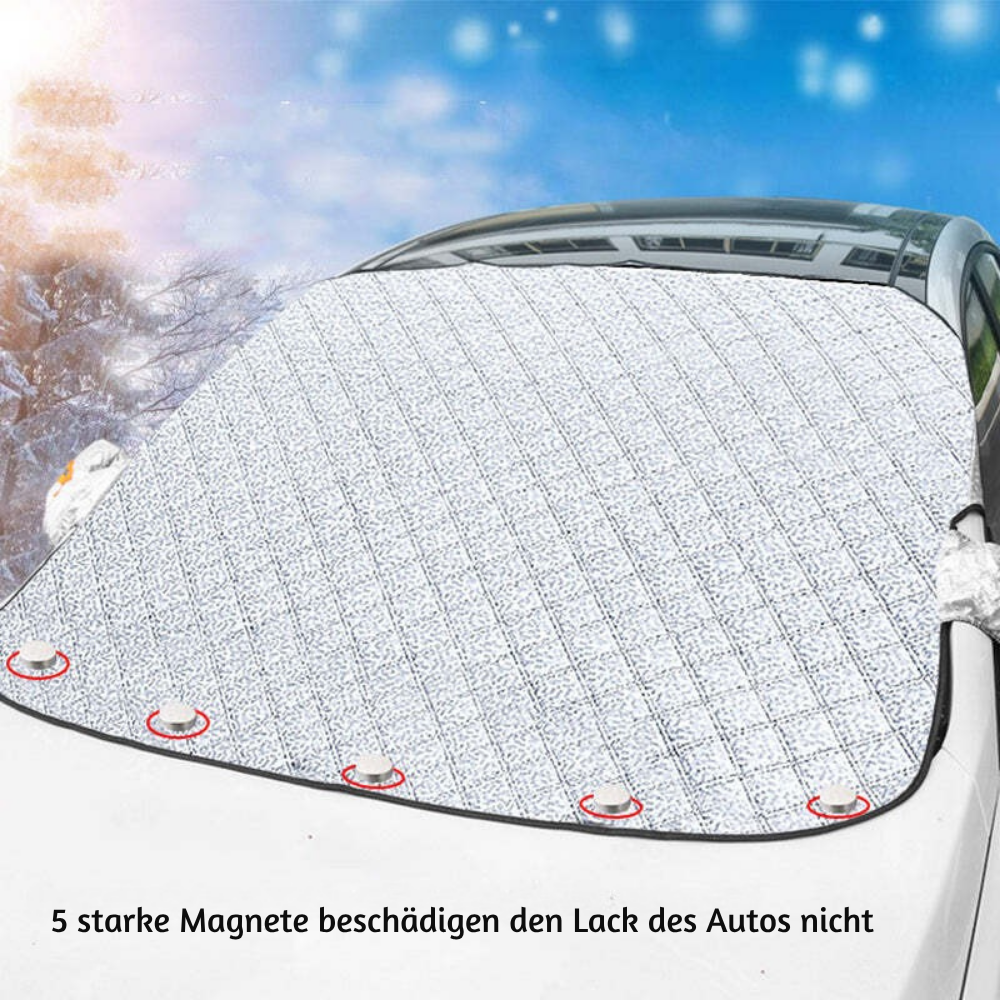 SnowSafe™ – Magnetische Frontscheibenabdeckung mit Schnee- und Sonnenschutz