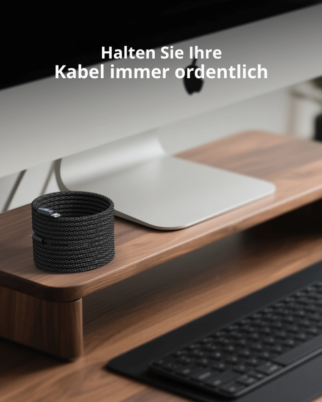 MagLink™ –  Magnetisches Anti-Verwicklungs-Kabel