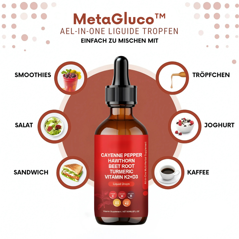 MetaGluco™ – Fortschrittliche Blutzucker-Balance-Tropfen