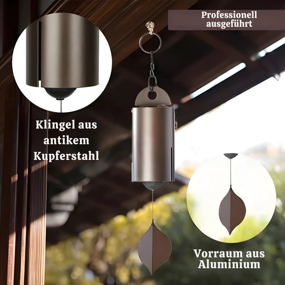 EchoHaven™ – Windspiel mit Tiefer Resonanz und Beruhigendem Klang