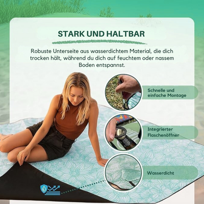 EcoLoom™ – Wasserdichte Umweltfreundliche Picknickdecke