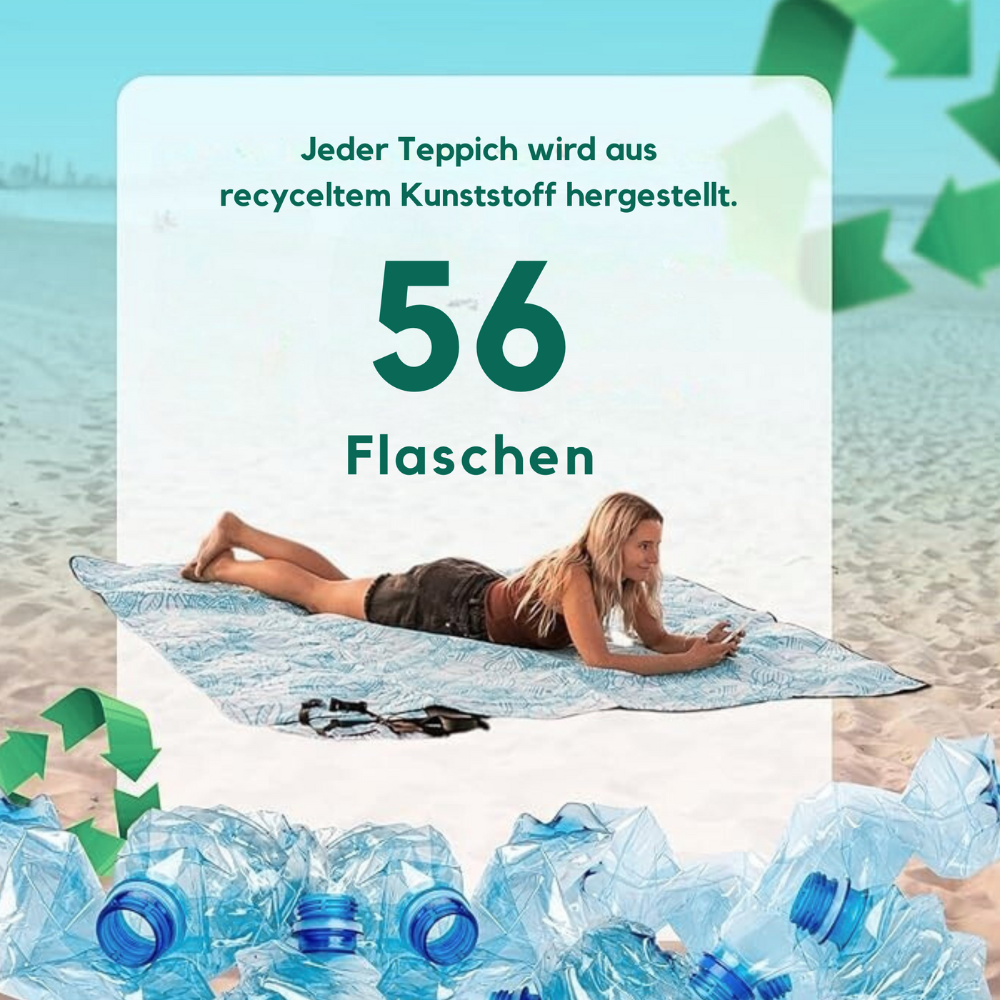 EcoLoom™ – Wasserdichte Umweltfreundliche Picknickdecke