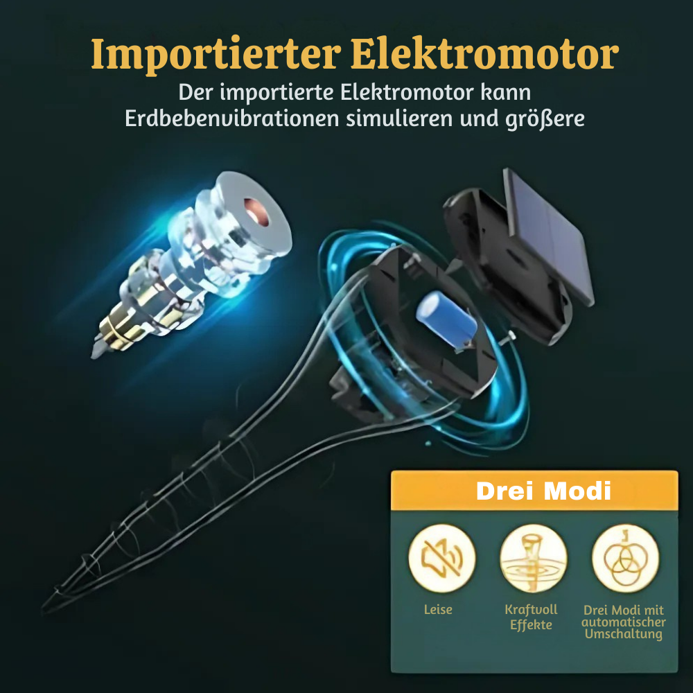 EcoShield™ – Solarbetriebenes Maulwurf- und Nagerabwehrgerät