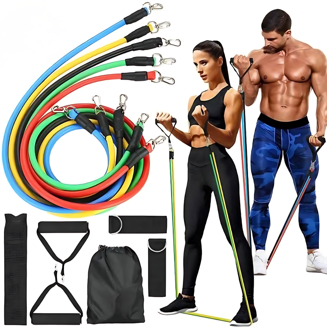 FlexCore™ – 11-in-1-Fitness-Trainingssystem mit Bändern