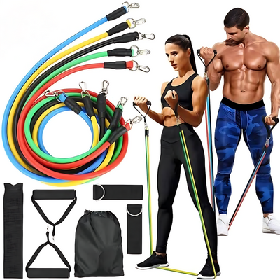 FlexCore™ – 11-in-1-Fitness-Trainingssystem mit Bändern