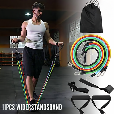FlexCore™ – 11-in-1-Fitness-Trainingssystem mit Bändern