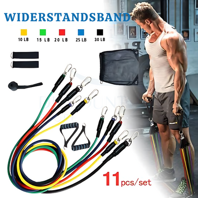 FlexCore™ – 11-in-1-Fitness-Trainingssystem mit Bändern