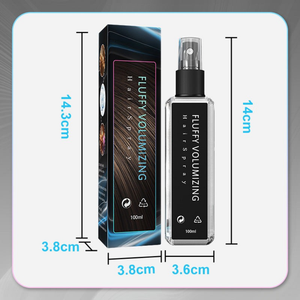 FluffiLux™ – Pflanzliches Haarverdickungs & Volumenspray
