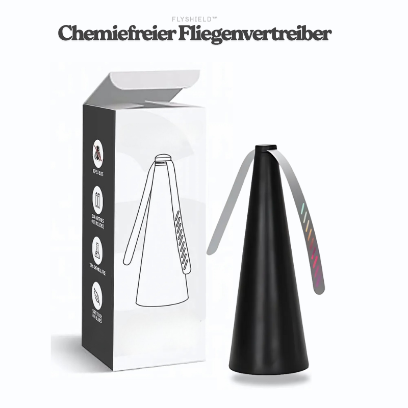 FlyShield™ – Chemiefreier Fliegenvertreiber