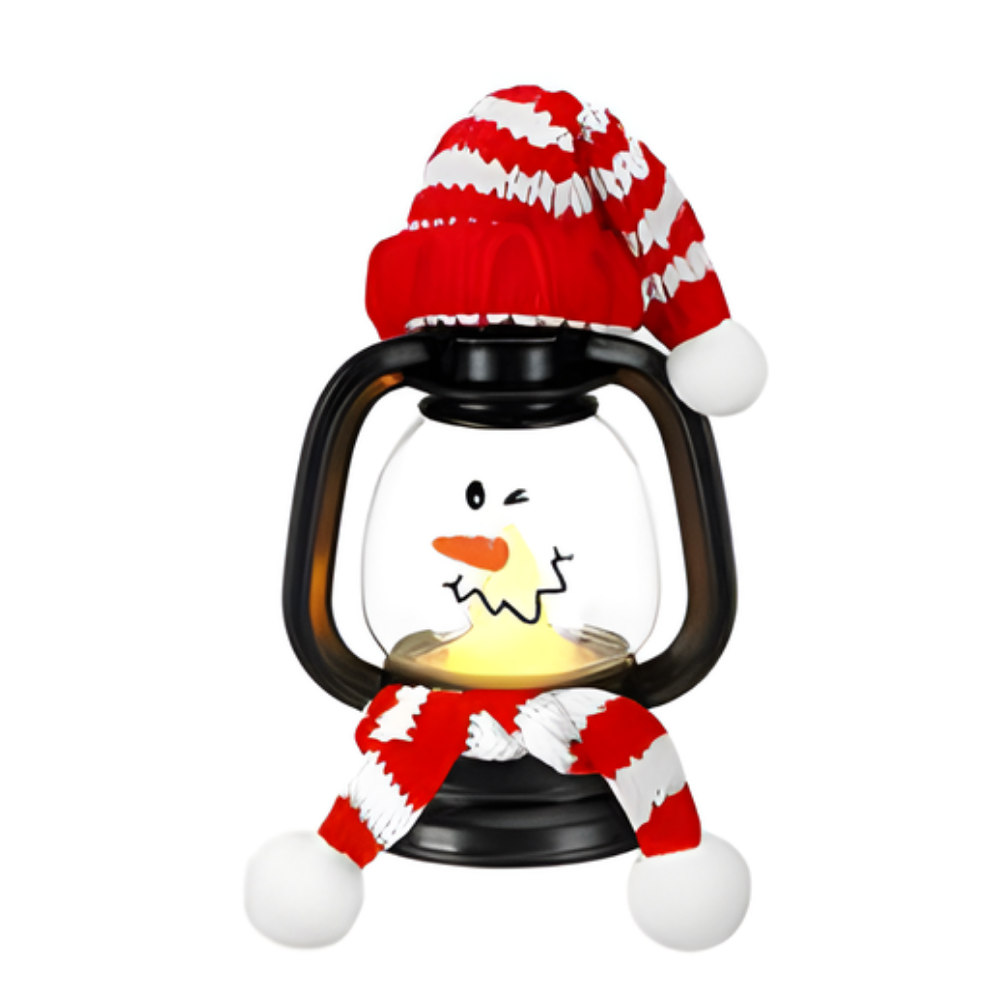 FrostyGlow™ – Mini Jule-Snemands LED Lanterne Dekorationer