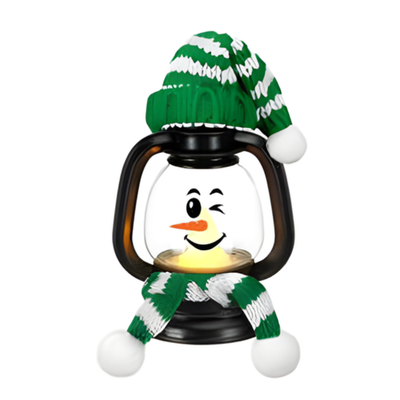 FrostyGlow™ – Mini Jule-Snemands LED Lanterne Dekorationer