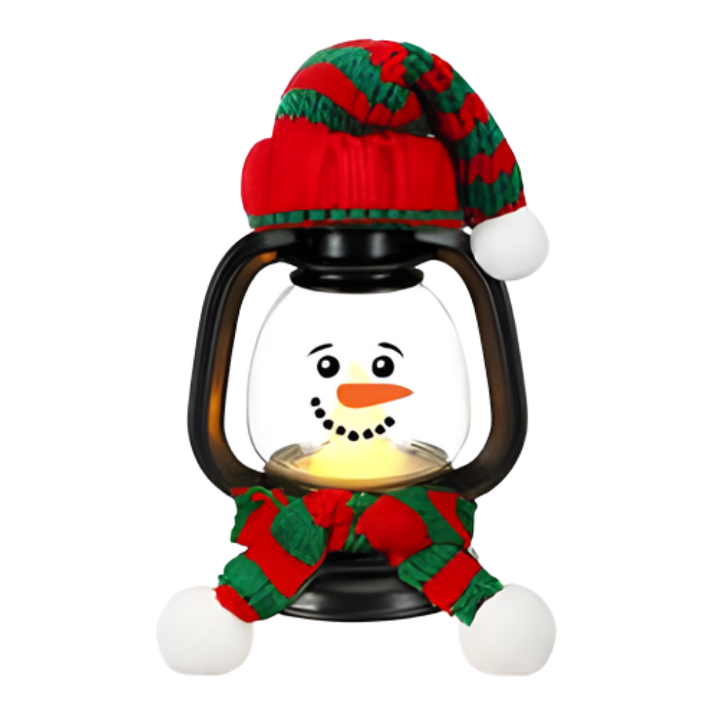 FrostyGlow™ – Mini Jule-Snemands LED Lanterne Dekorationer