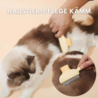 FurGleam™ – Selbstreinigende Fellpflegebürste