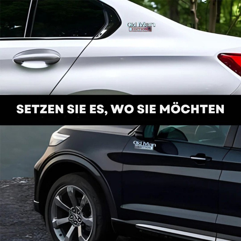 GearGiggle™ – Lustiges Auto-Emblem