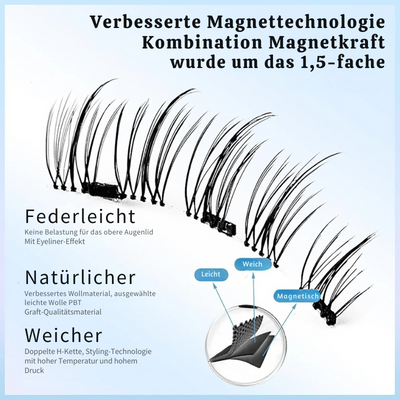 GlamLash™ – Mühelose Magnetische Wimpern