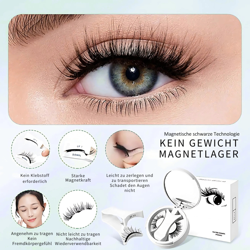 GlamLash™ – Mühelose Magnetische Wimpern