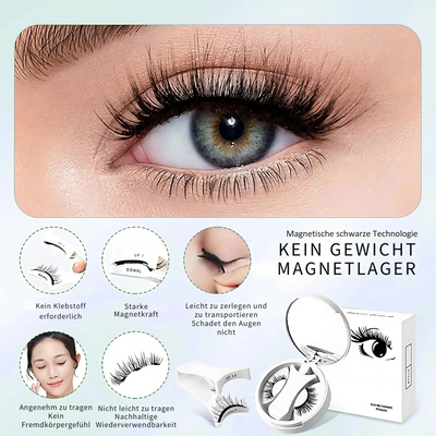 GlamLash™ – Mühelose Magnetische Wimpern