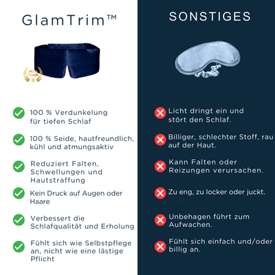 LunaLuxe™ – Premium-Seiden-Schlafmaske