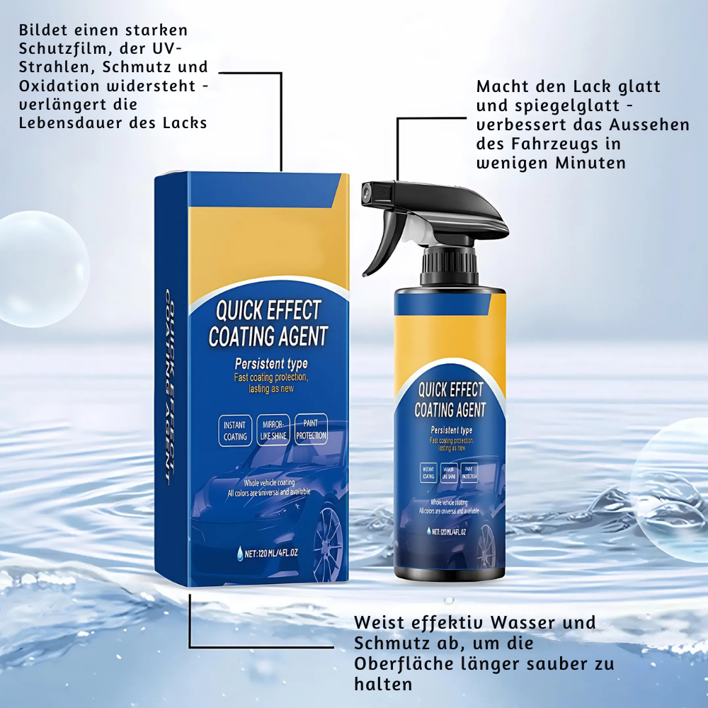 GlossArmor™ – 3-in-1 Sofort-Auto-Glanzspray
