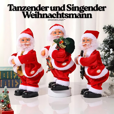 GrooveClaus™ – Tanzender und Singender Weihnachtsmann