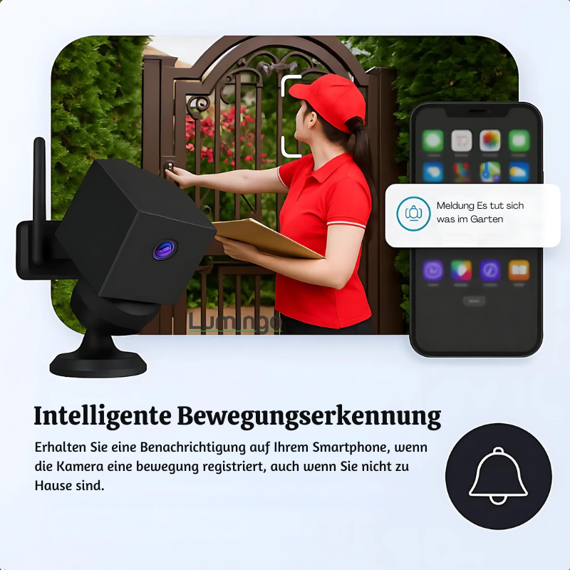 GuardX™ – WLAN-freie Intelligente Sicherheitskamera